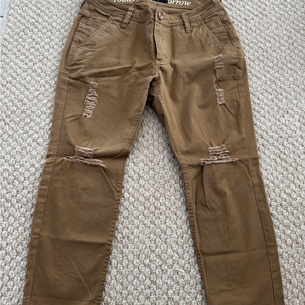 Publish women’s Brown Distressed Pants